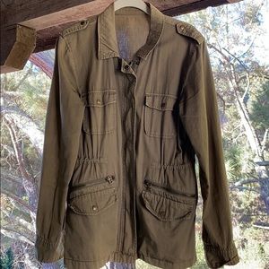 Velvet Ruby army jacket Sz L